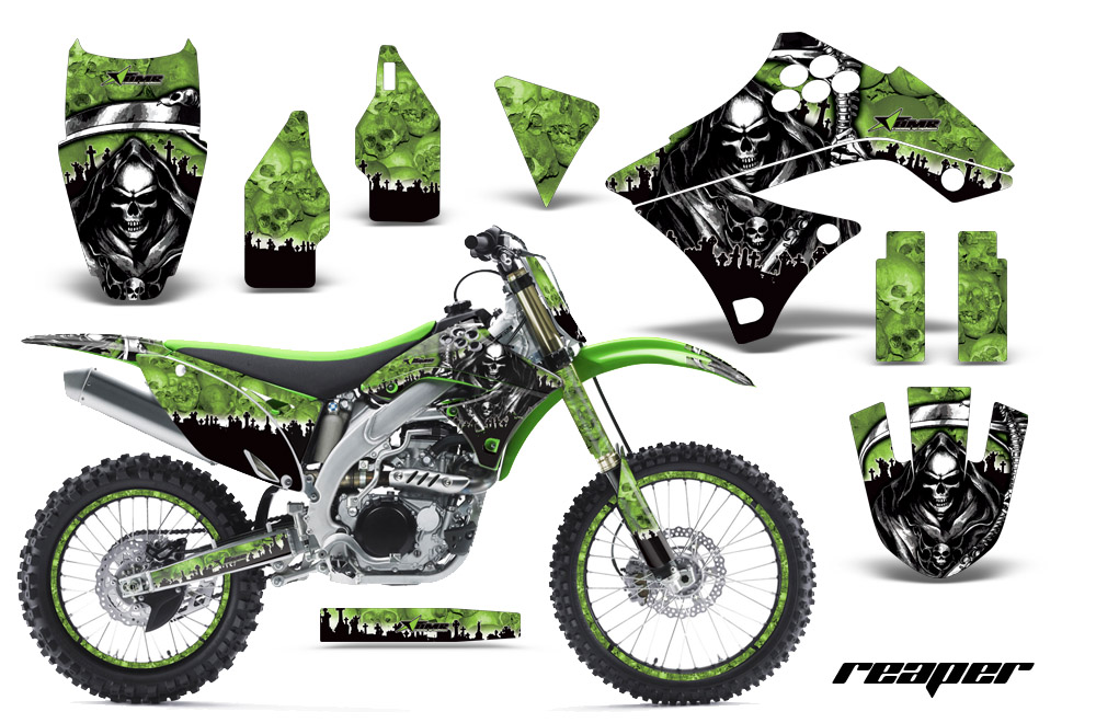 Kawasaki KX450F 09 Graphics Kit Reaper G